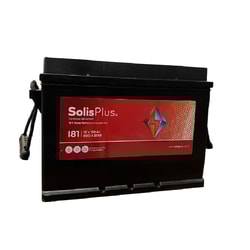 12V 90Ah Solisplus Tam Kapalı R+ Tırnaklı H3 Akü